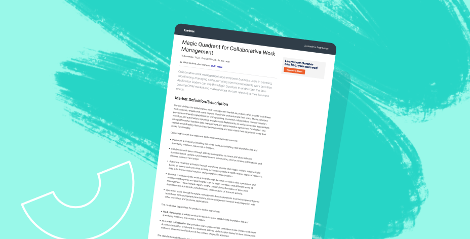 Gartner® Names Wrike a Leader in 2023 Magic Quadrant™ for Collaborative Work Management